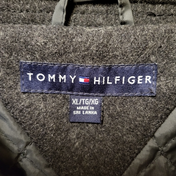 Tommy Hilfiger Wool Jacket XL Gray - Picture 3 of 3